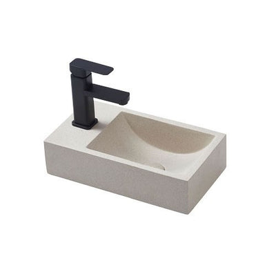 Spoleto Rectangular Concrete Basin 400