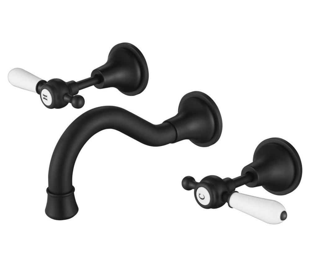 Bordeaux Wall Mixer Set