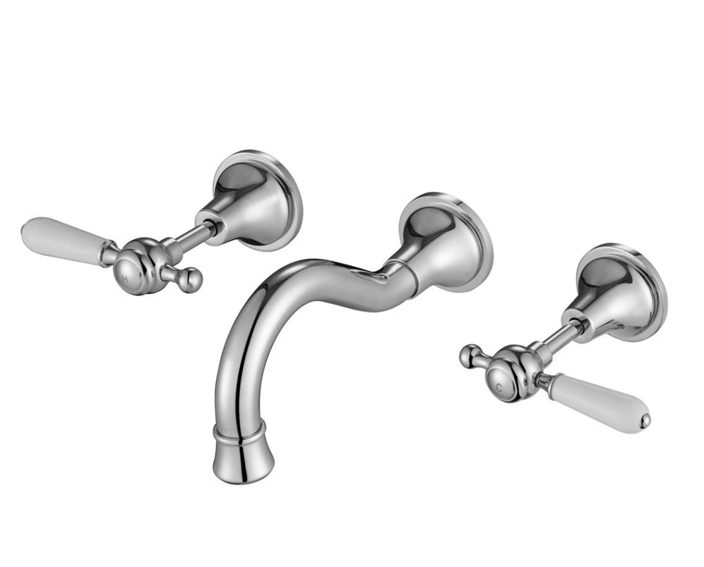 Bordeaux Wall Mixer Set