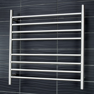 Heated Round Ladder Towel Rail 750