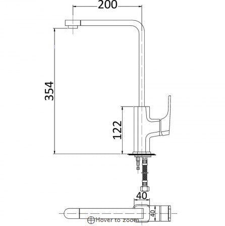 Eden Sink Mixer