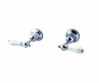 Federation Wall Top Assemblies With Porcelain Lever Handles