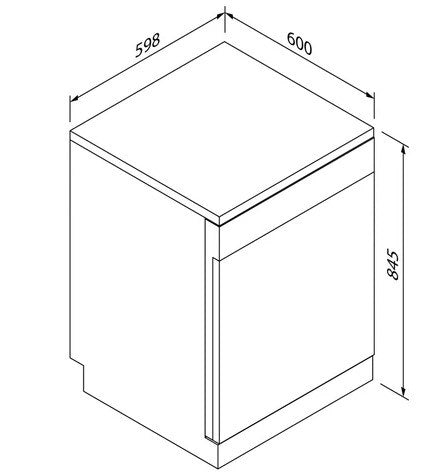 Blaupunkt Freestanding Dishwasher 60