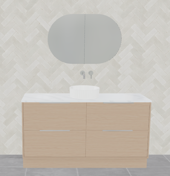 Grange Floor Standing Vanity Unit 1500