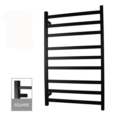 AQP Black Heated Towel Rail