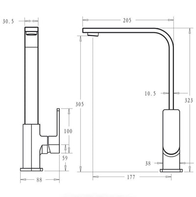 Flores Kitchen Mixer