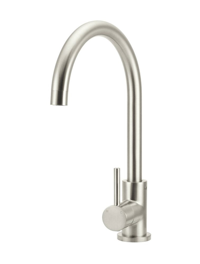 ME Round Gooseneck Kitchen Mixer Tap