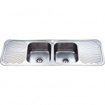 Cora Double Kitchen Sink 140