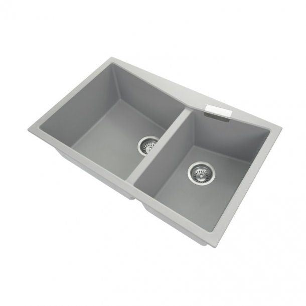 Classic Double Bowl Granite Kitchen Sink 800