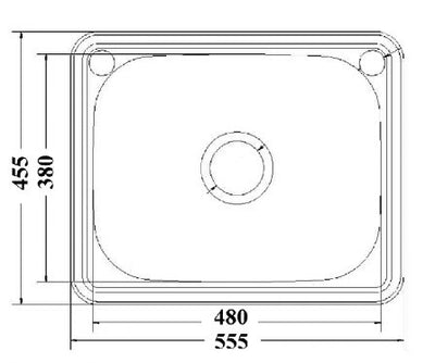 Cora Drop in Laundry Sink