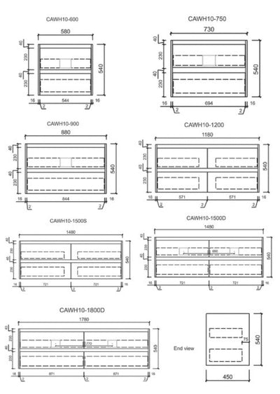 Max Floor Standing Vanity Unit