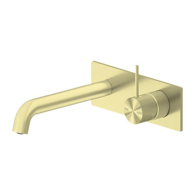 Mecca Wall Mixer with Spout Up Handle 230mm