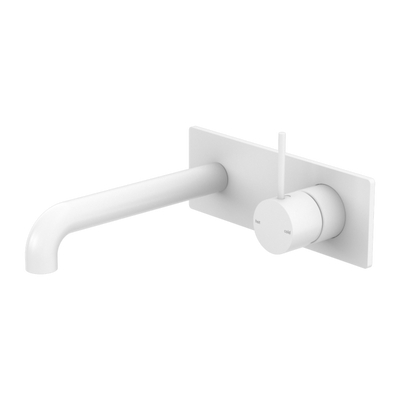 Mecca Wall Mixer with Spout Up Handle 185mm