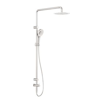 Mecca Care Twin Shower Set with Grab Rail