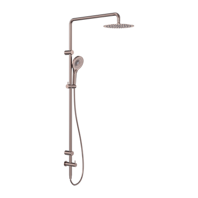 Mecca Care Twin Shower Set with Grab Rail