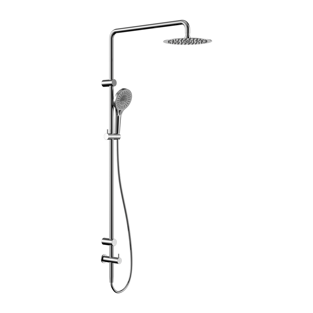 Mecca Care 25mm Grab Rail Twin Shower