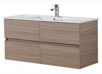 Oak Wall Hung Vanity Base Only