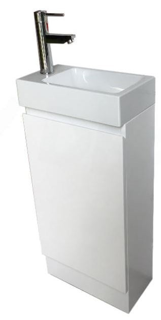 Slimline Floor Standing Vanity Unit