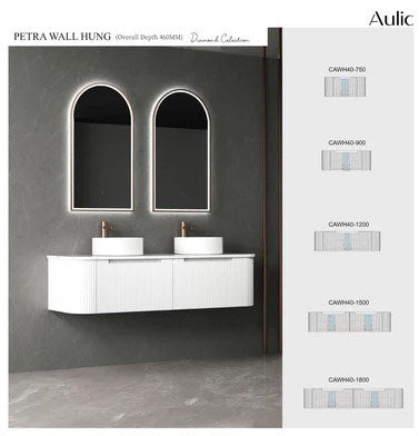 Petra Wall Hung Vanity Base Only