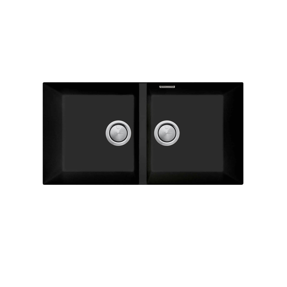 Santorini Double Bowl Undermount Sink 900