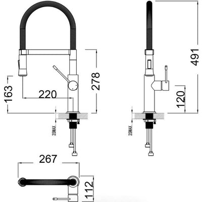 Scotia Kitchen Mixer