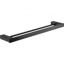 Rosa Black Towel Rail 800