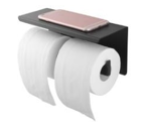 Blaze Double Toilet Roll Holder