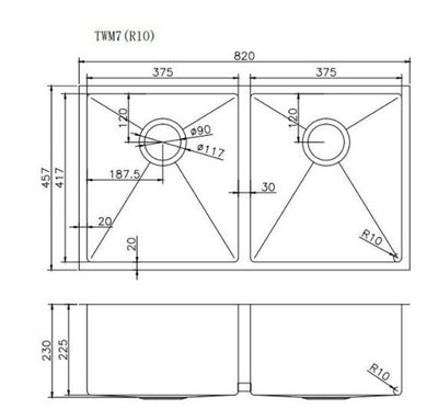 NR SS2 Kitchen Sink 850