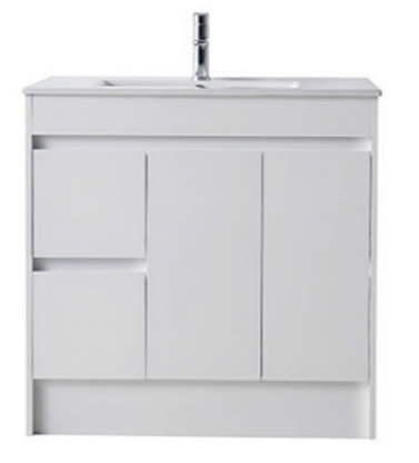 Modica PVC Floor Standing Vanity Unit