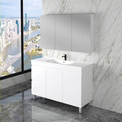 Miami Floor Standing Vanity Base Only 1200