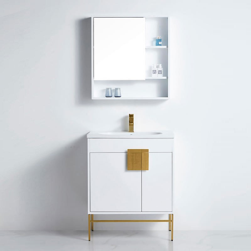 Imperial White Floor Standing Vanity Unit