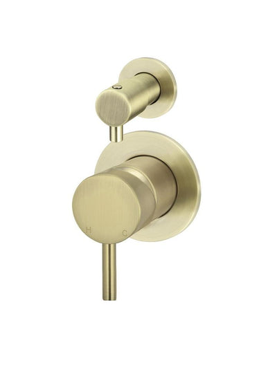 ME Round Wall Mixer with Diverter