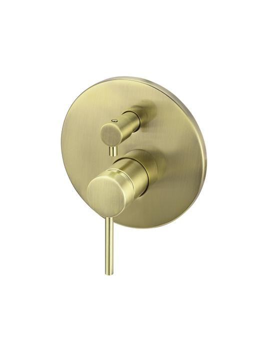 ME Round Wall Mixer with Diverter B