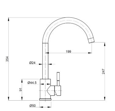 Xpo Xpressfit Kitchen Mixer