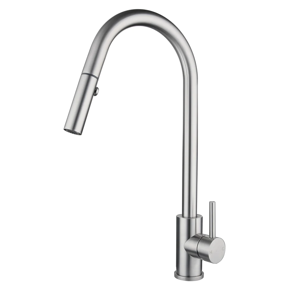 Xacta Gooseneck Retractable Maxi Pull Out Mixer with Dual Spray