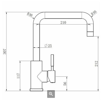 Xon Xpressfit Kitchen Mixer