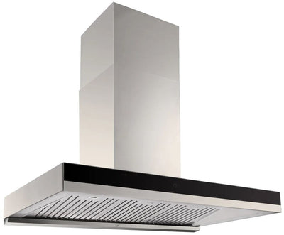 Black Glass Rangehood 900