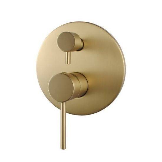 Lucid Pin Lever Wall Mixer with Diverter