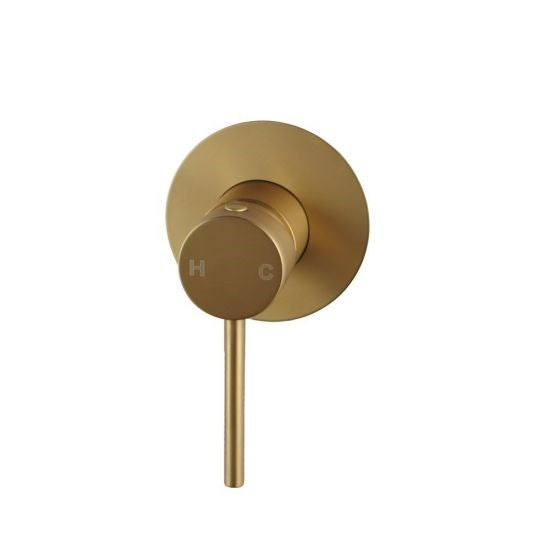 Lucid Pin Lever Wall Mixer Thin Plate