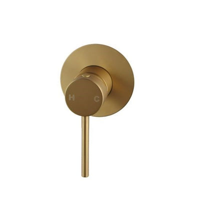 Lucid Pin Lever Wall Mixer Thin Plate
