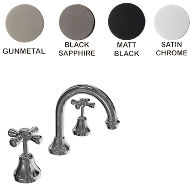 Merino Cross Swivel Spout Basin Set