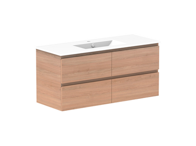 Glacier Twin Pro Wall Hung Vanity Unit 1200