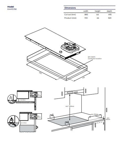 Electrolux Hybrid Induction Cooktop 90