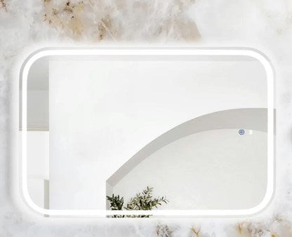 LED Newport Frameless Tuffi Mirror 900