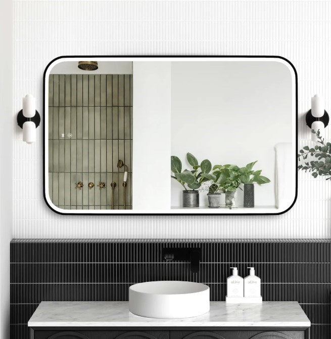 Newport LED Framed Mirror 1200
