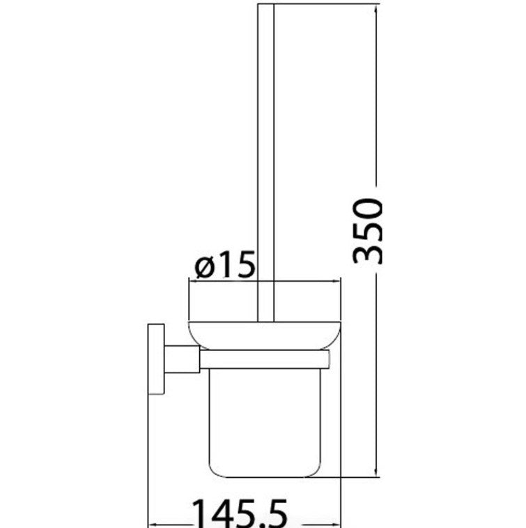 Otus Toilet Brush Holder