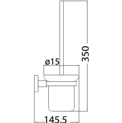 Otus Toilet Brush Holder