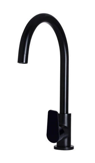 ME Round Gooseneck Swivel Kitchen Mixer With Paddle