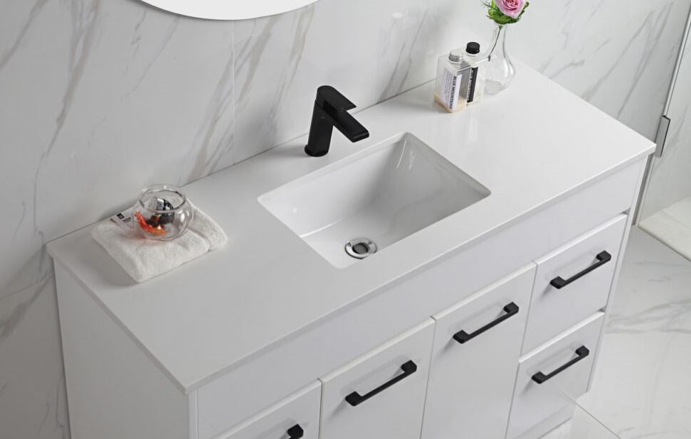Rocky Floor Standing Vanity Base Only – Coastal Bathroom