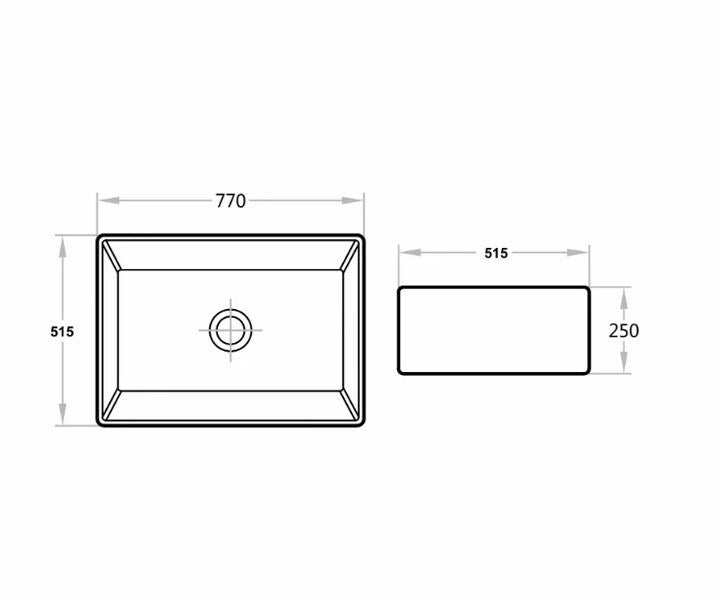 KDK Fireclay Ceramic Kitchen Sink